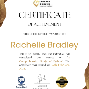 CPD IQ Accredited Hard Copy Certificate