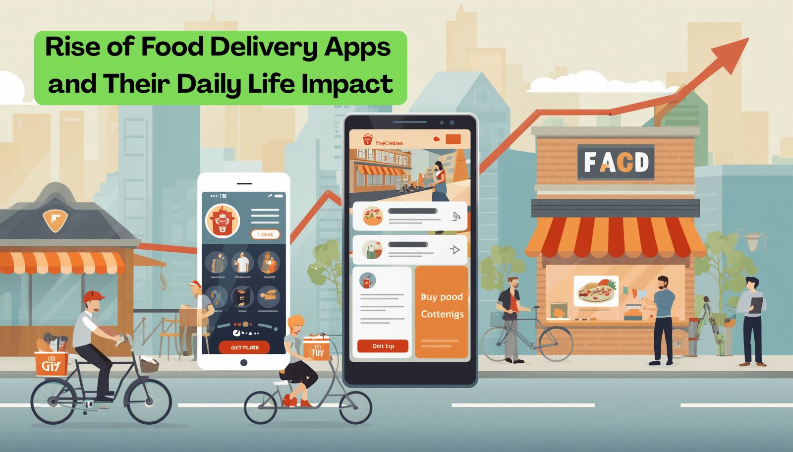 Rise of Food Delivery Apps and Their Daily Life Impact Rise of Food Delivery Apps and Their Daily Life Impact